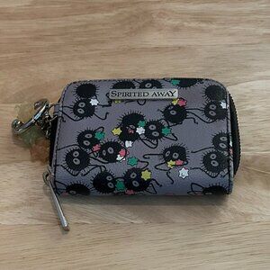 Studio Ghibli Spirited Away Soot Sprites Mini Flap Wallet